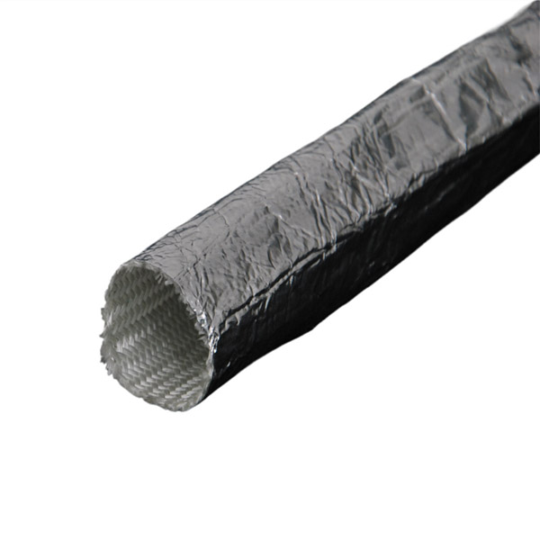 Ống bọc lưới bện sợi thủy tinh phủ lá nhôm OAF