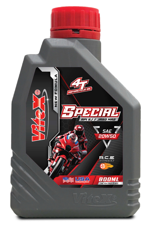 Dầu xe máy ViteX Special API SJ SAE 20W50