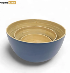 Bát tre - Công Ty TNHH Sản Xuất Mây Tre Đan Xuất Khẩu Vang Lừng