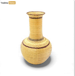 Bình hoa tre - Công Ty TNHH Sản Xuất Mây Tre Đan Xuất Khẩu Vang Lừng
