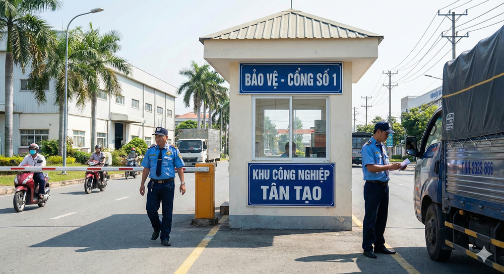 Bảo vệ nhà máy, công ty