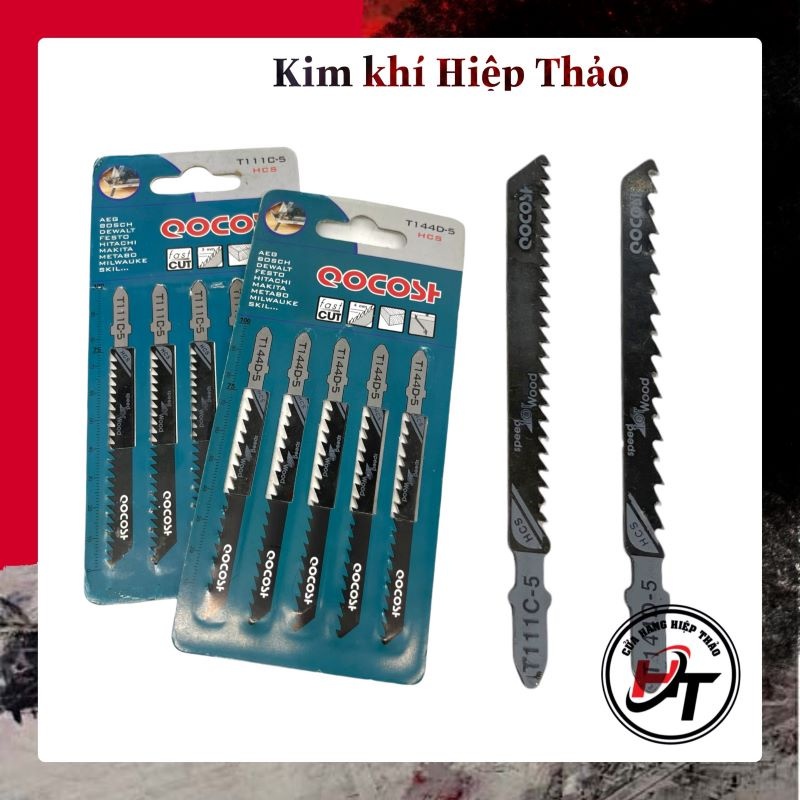 Lưỡi cưa lọng gỗ lắp máy cầm tay vỉ xanh LCL-G-VX