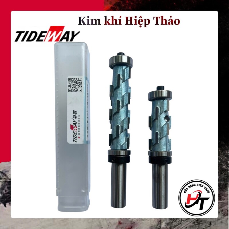 Mũi bào cạnh xoắn 2 bi