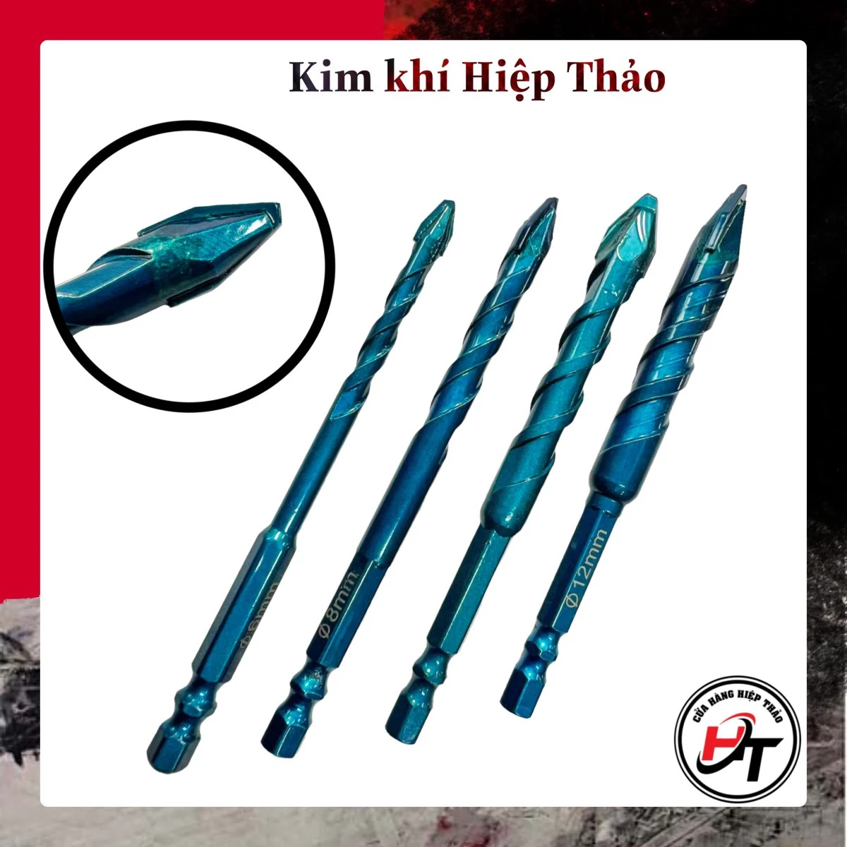 Mũi khoan đa năng lục giác cao cấp lệch tâm