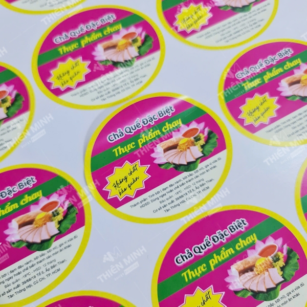 In decal nhựa - In ấn Thiên Minh - Công Ty TNHH In ấn Thiên Minh