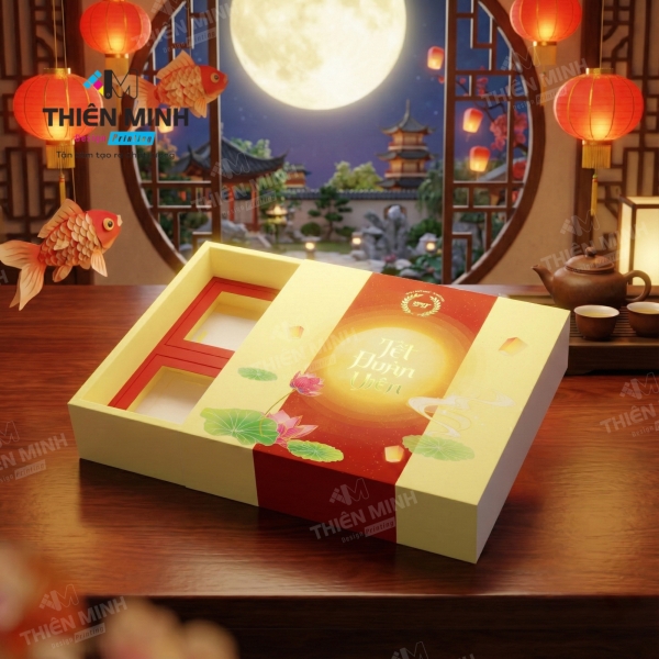 In hộp bánh trung thu - In ấn Thiên Minh - Công Ty TNHH In ấn Thiên Minh