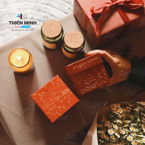 In hộp cứng đựng quà tặng - In ấn Thiên Minh - Công Ty TNHH In ấn Thiên Minh