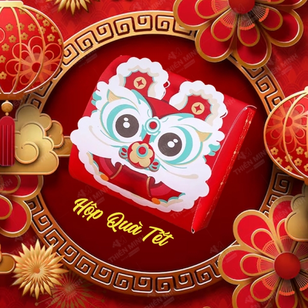 In hộp quà tết 2026 cao cấp - In ấn Thiên Minh - Công Ty TNHH In ấn Thiên Minh