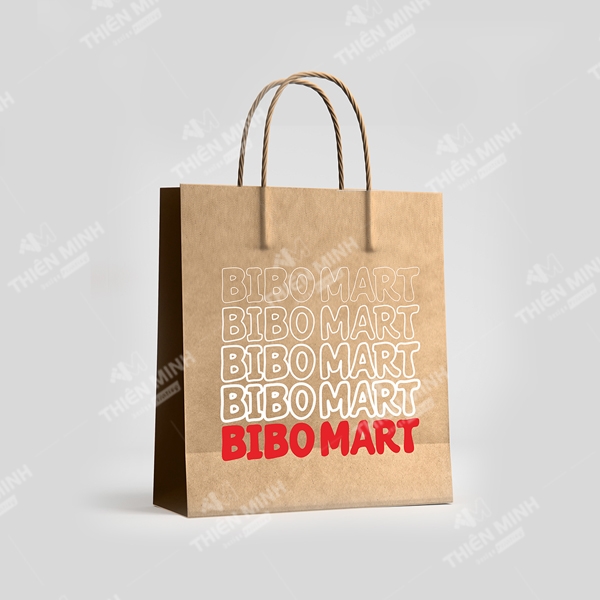 In túi giấy có quai xách - In ấn Thiên Minh - Công Ty TNHH In ấn Thiên Minh