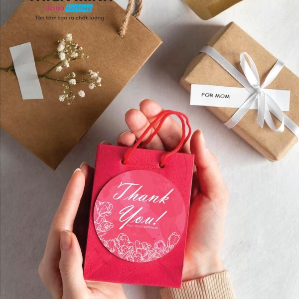 In túi giấy đựng hộp quà - In ấn Thiên Minh - Công Ty TNHH In ấn Thiên Minh
