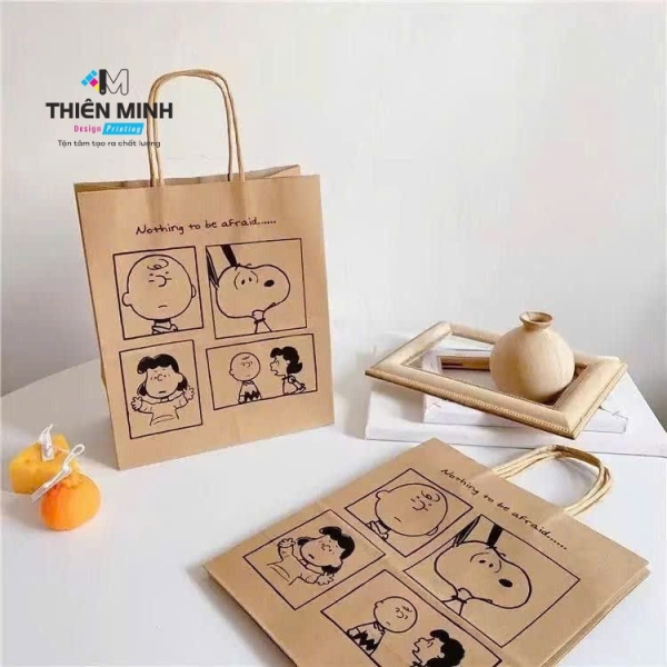 In túi giấy kraft - In ấn Thiên Minh - Công Ty TNHH In ấn Thiên Minh