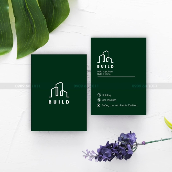 Mẫu thiết kế danh thiếp số 2 - In ấn Thiên Minh - Công Ty TNHH In ấn Thiên Minh