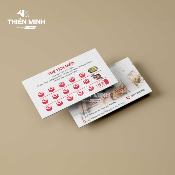 Mẫu thiết kế voucher 01 - In ấn Thiên Minh - Công Ty TNHH In ấn Thiên Minh