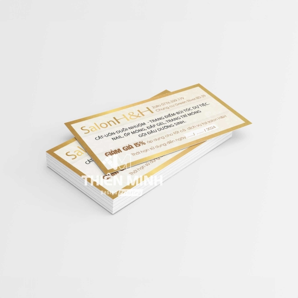 Mẫu thiết kế voucher 03 - In ấn Thiên Minh - Công Ty TNHH In ấn Thiên Minh