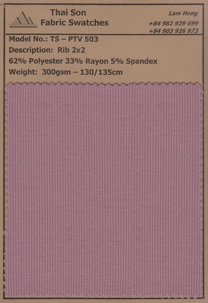 Vải dệt kim - Vải Dệt Kim Thái Sơn S.P - Công Ty TNHH Thái Sơn S.P