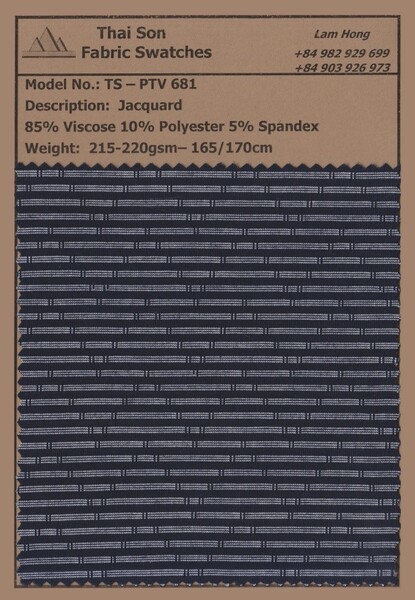 Vải jacquard - Vải Dệt Kim Thái Sơn S.P - Công Ty TNHH Thái Sơn S.P