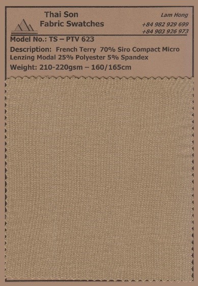 Vải modal - Vải Dệt Kim Thái Sơn S.P - Công Ty TNHH Thái Sơn S.P
