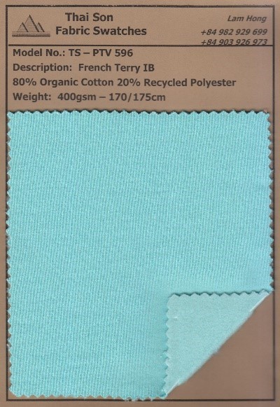Vải organic cotton - Vải Dệt Kim Thái Sơn S.P - Công Ty TNHH Thái Sơn S.P