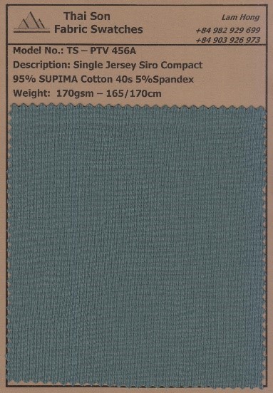 Vải supima cotton - Vải Dệt Kim Thái Sơn S.P - Công Ty TNHH Thái Sơn S.P