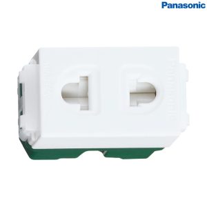 WEV1081SW - Ổ cắm đơn có màng che Panasonic dòng Wide