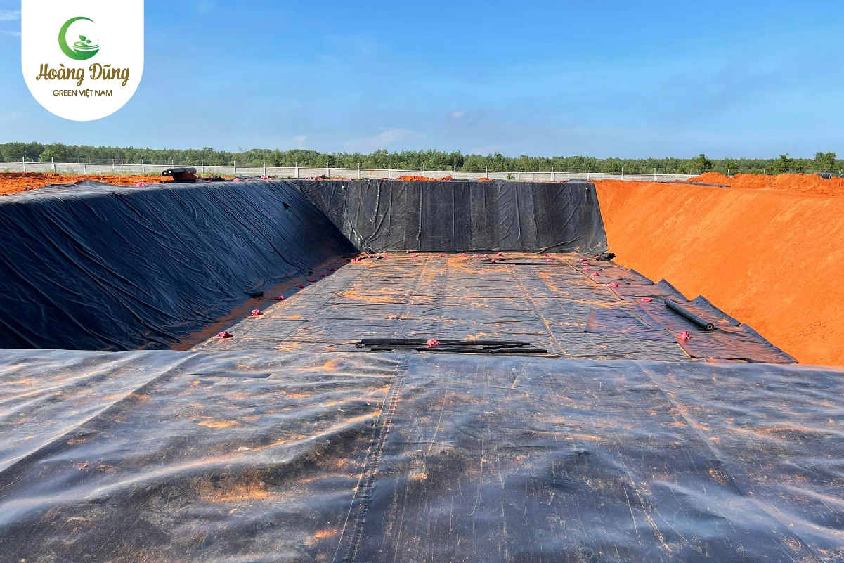 Dự án bạt HDPE làm ao tại Kontum