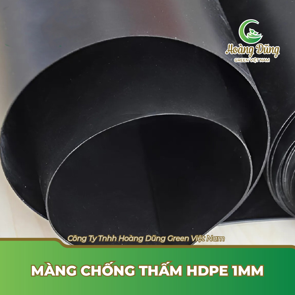 Bạt chống thấm HDPE 1mm