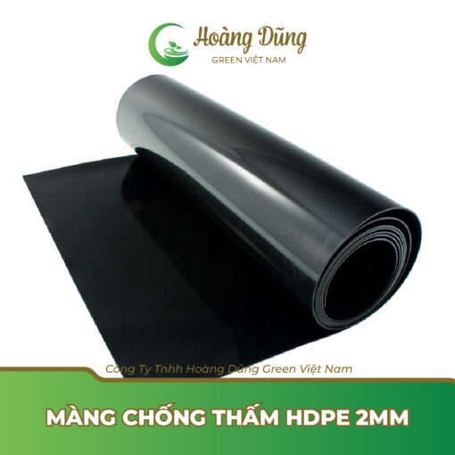 Bạt chống thấm HDPE 2mm