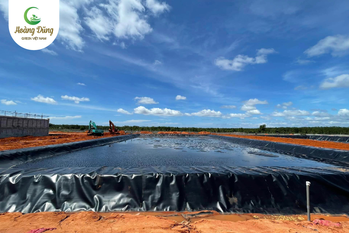 Dự án bạt HDPE làm ao nuôi tại Phú Yên
