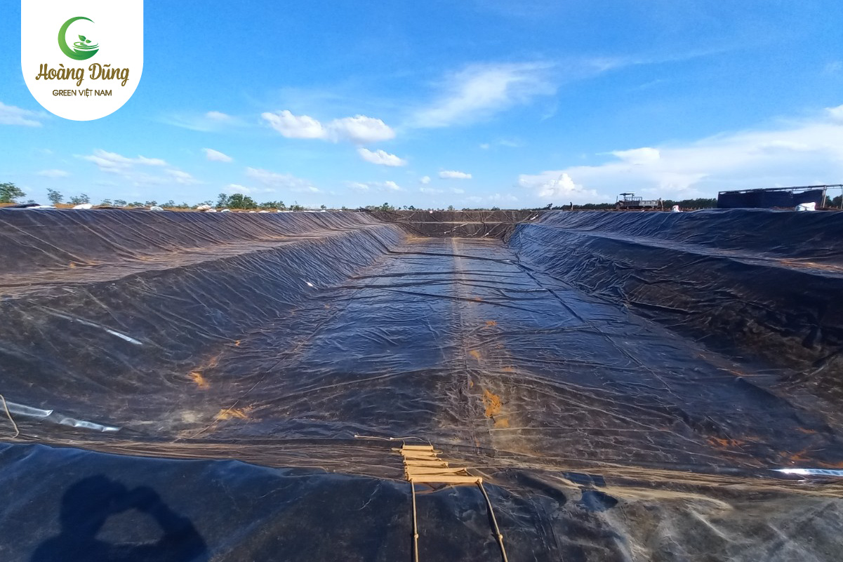 Dự án bạt HDPE làm hồ chứa nước tại Ninh Thuận