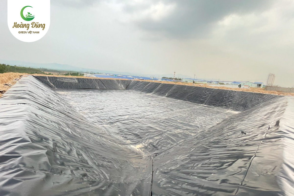 Dự án bạt HDPE làm hồ chứa nước tại Tây Ninh