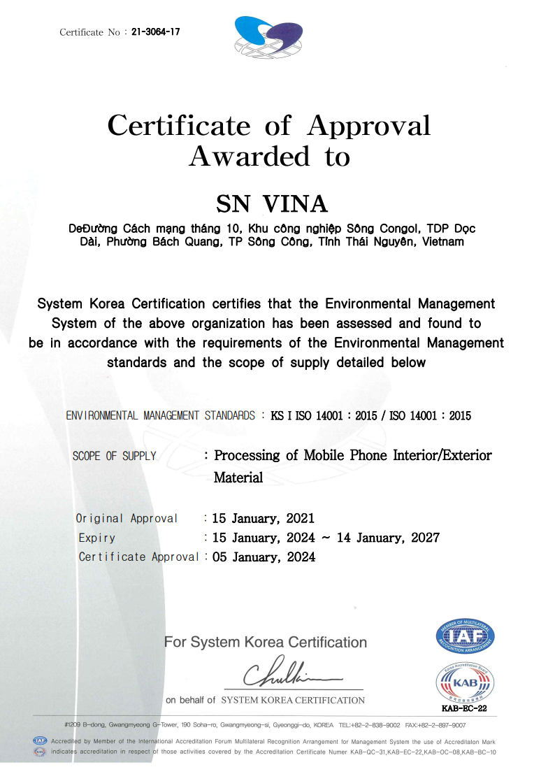 Chứng chỉ, chứng nhận