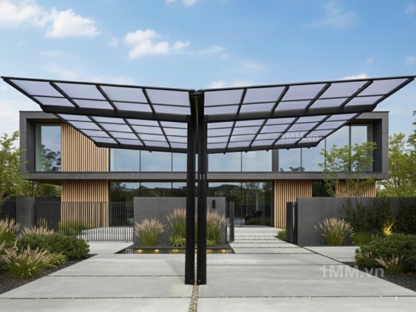 Mái che ô tô Carport MC đôi - Công Ty TNHH Navi Global