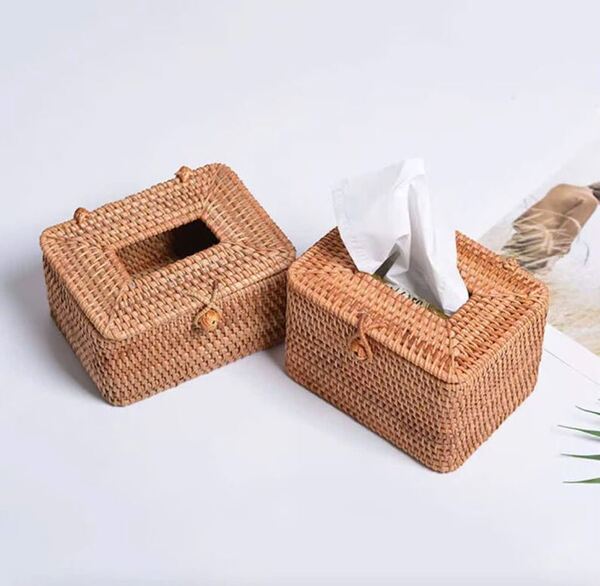 Hộp giấy đan mây - Thủ Công Mỹ Nghệ AnhVu - Công Ty TNHH AnhVu Handicrafts