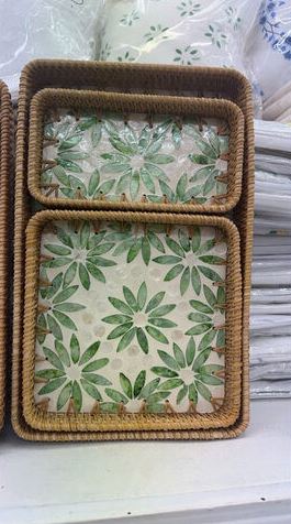 Khay mây - Thủ Công Mỹ Nghệ AnhVu - Công Ty TNHH AnhVu Handicrafts