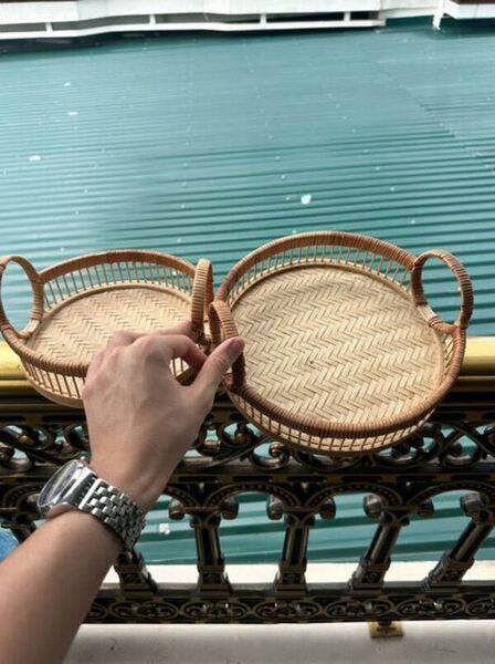 Khay mây - Thủ Công Mỹ Nghệ AnhVu - Công Ty TNHH AnhVu Handicrafts