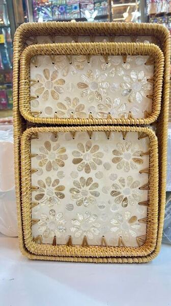 Khay mây - Thủ Công Mỹ Nghệ AnhVu - Công Ty TNHH AnhVu Handicrafts