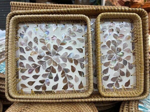 Khay mây - Thủ Công Mỹ Nghệ AnhVu - Công Ty TNHH AnhVu Handicrafts