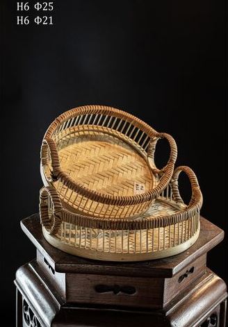 Khay tre có tay cầm - Thủ Công Mỹ Nghệ AnhVu - Công Ty TNHH AnhVu Handicrafts