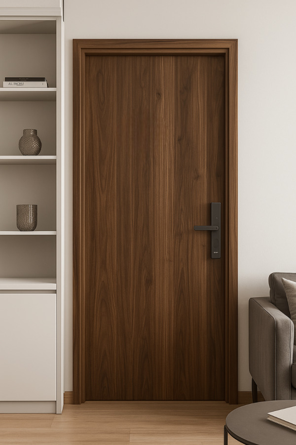 Cửa gỗ chống cháy 1 cánh đặc - Cửa Chống Cháy Việt Tín - Công Ty Cổ Phần Đầu Tư Xây Dựng Quốc Tế Việt Tín