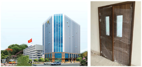 Tòa nhà TTĐH trường đại học Giao Thông Vận Tải - Cửa Chống Cháy Việt Tín - Công Ty Cổ Phần Đầu Tư Xây Dựng Quốc Tế Việt Tín