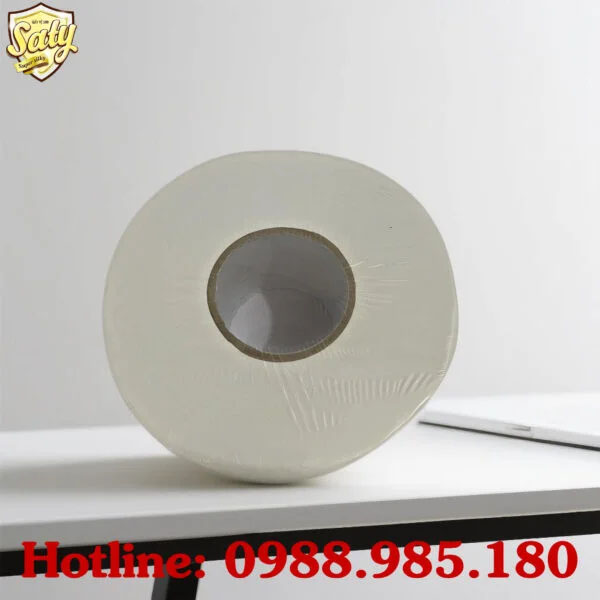Giấy vệ sinh cuộn lớn SATY 800g