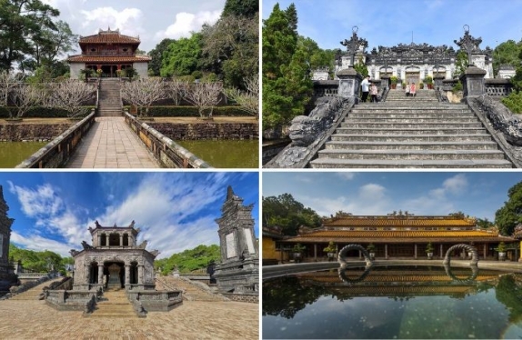 Vé tham quan lăng tẩm Huế