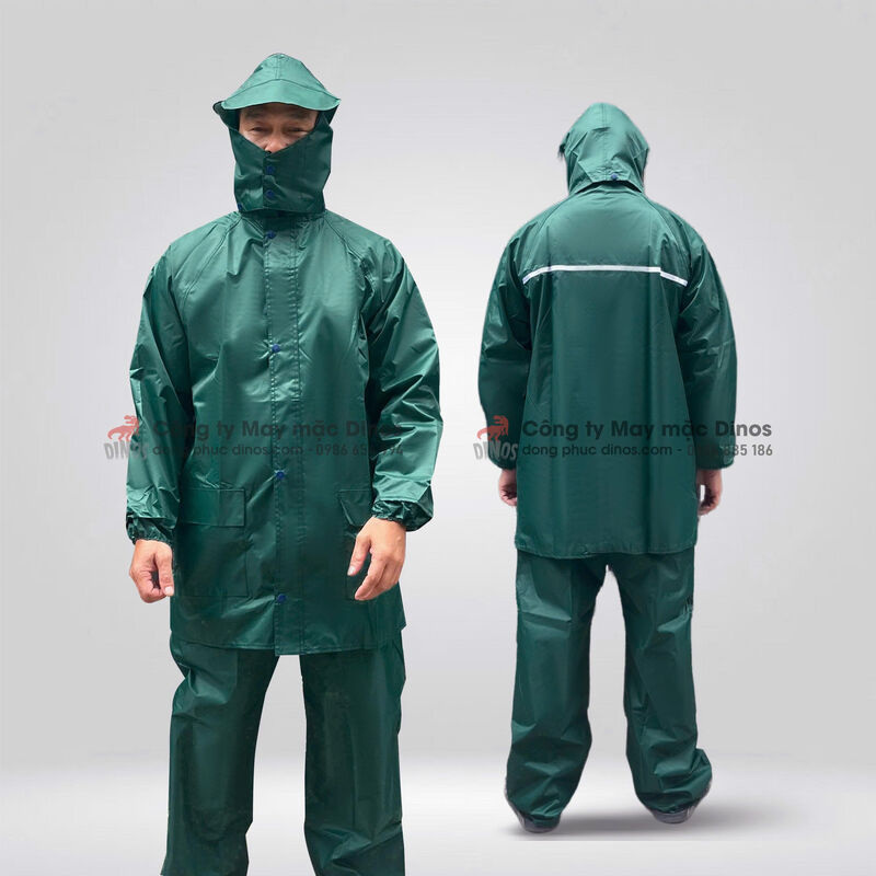 Bộ áo mưa người lớn vải dù cao cấp