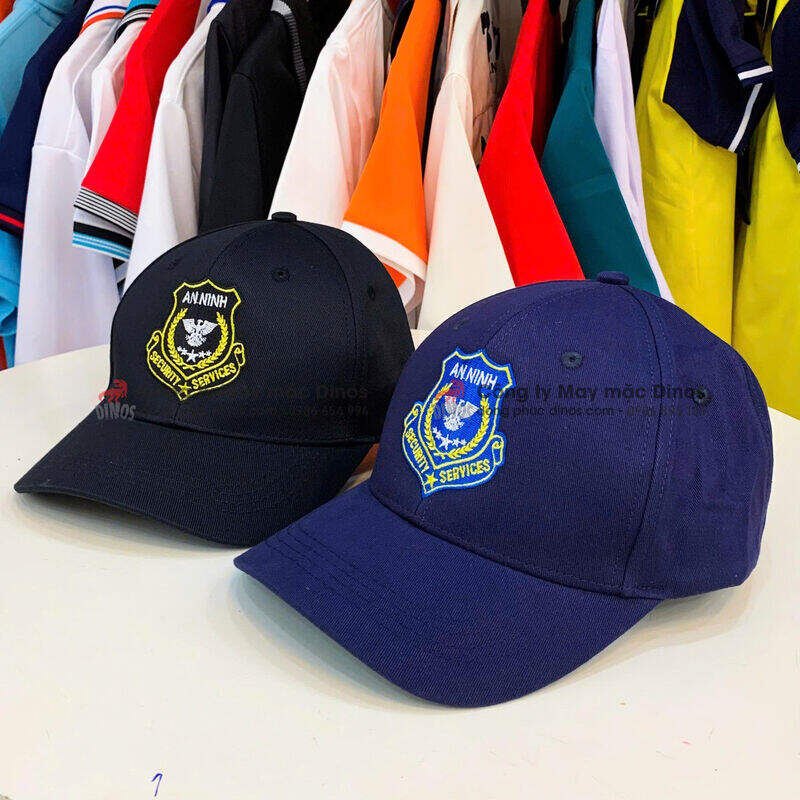 Mũ bảo vệ an ninh logo