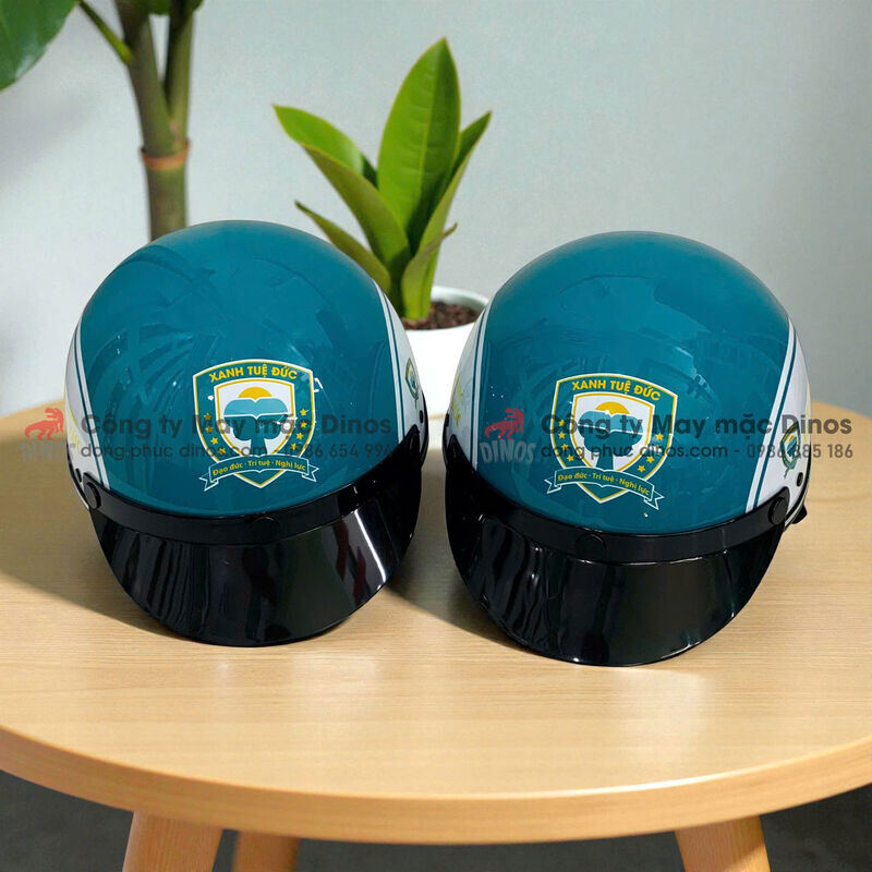 Mũ bảo hiểm quà tặng in logo