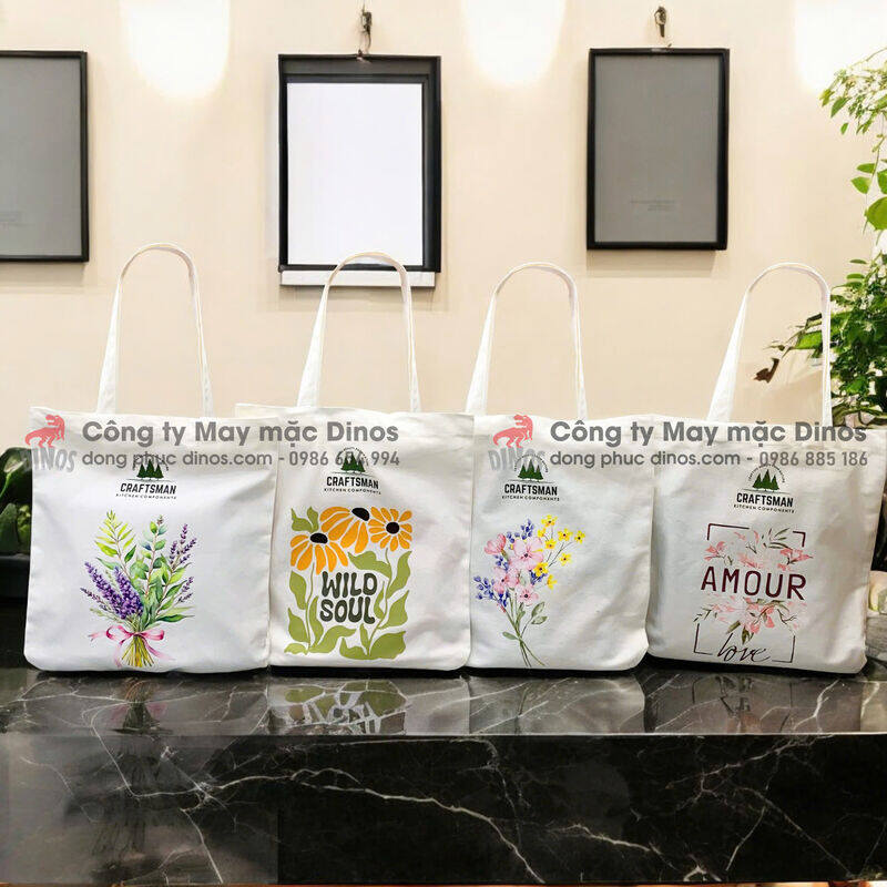 Túi canvas đẹp theo yêu cầu