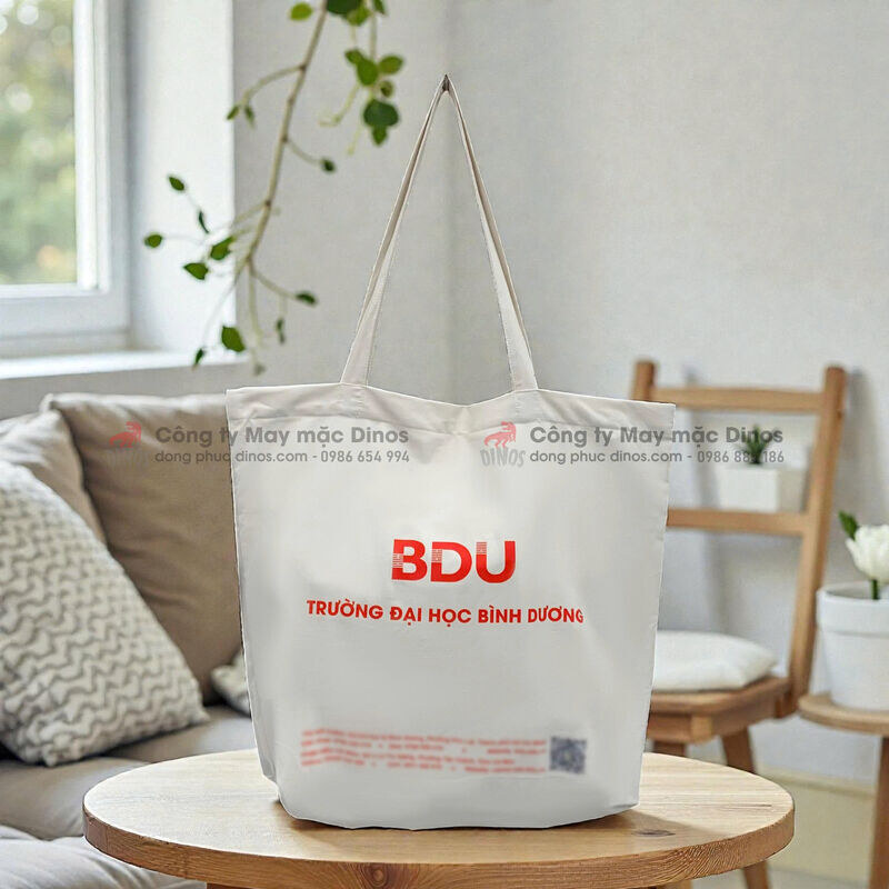 Túi tote in logo theo yêu cầu