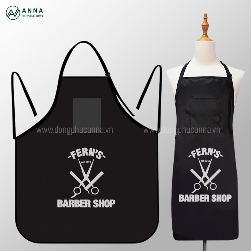 Tạp dề cắt tóc - Đồng Phục ANNA - Công Ty TNHH Sản Xuất Thương Mại Quốc Tế ANNA