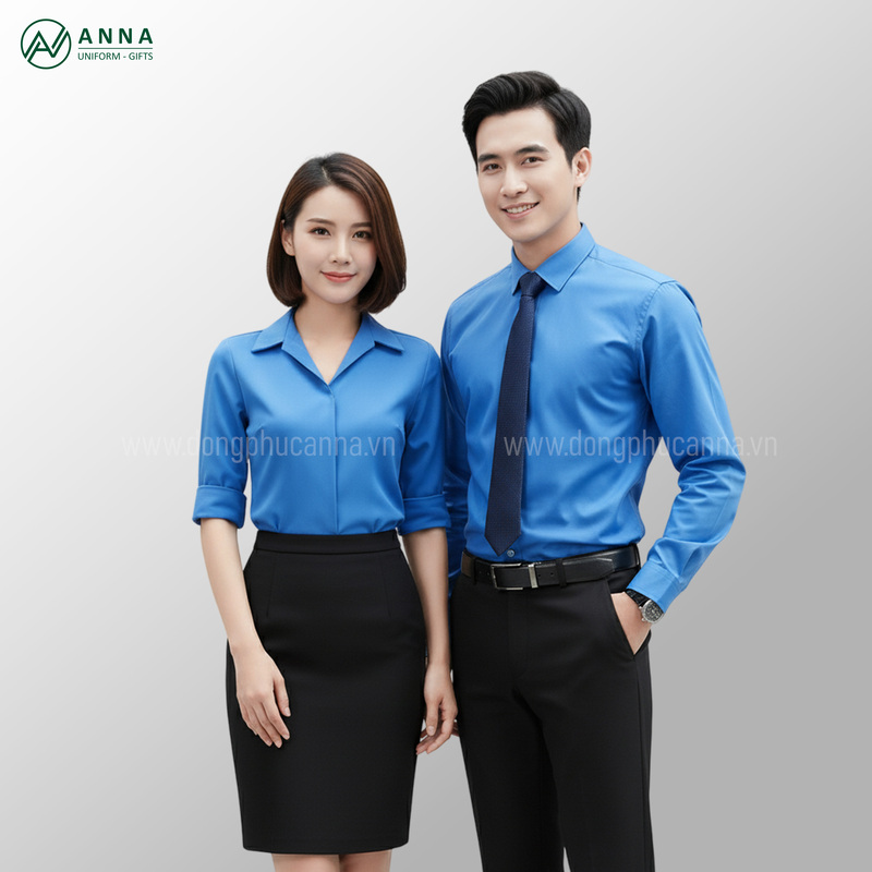 Áo sơ mi công sở - Đồng Phục ANNA - Công Ty TNHH Sản Xuất Thương Mại Quốc Tế ANNA