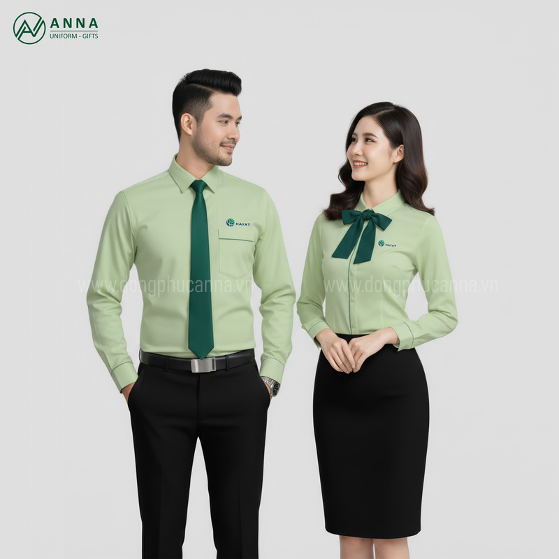 Áo sơ mi công sở - Đồng Phục ANNA - Công Ty TNHH Sản Xuất Thương Mại Quốc Tế ANNA
